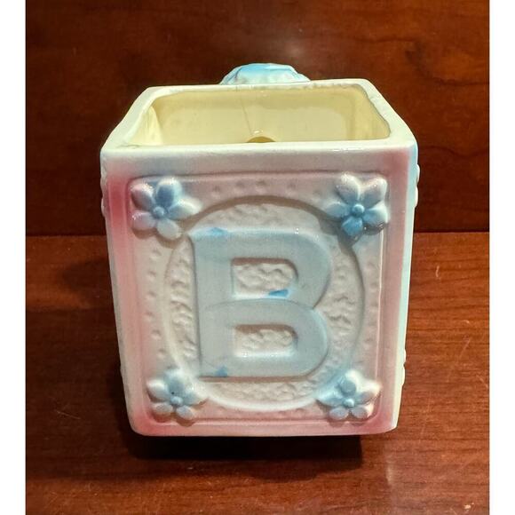 Vintage Kitsch Anthropomorphic Baby Lamb Pulling Cart Planter Japan - Picture 4 of 10